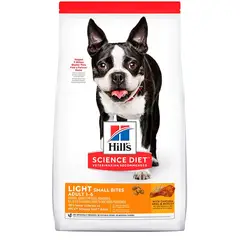 HILLS - SCIENCE DIET LIGHT SMALL BITES ADULT 1 - 6 2.26 KG