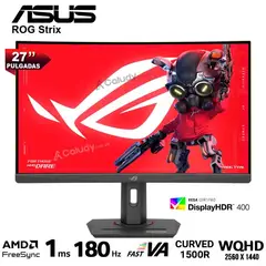 ASUS - Monitor ROG Strix XG27WCS 27 CURVO VA FAST WQHD 180Hz 1ms