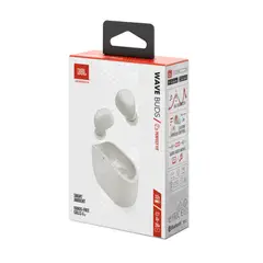 JBL - AUDÍFONO BLUETOOTH WAVEBUDS - BLANCO