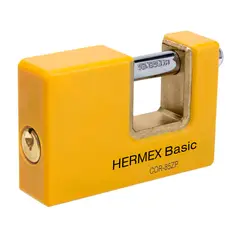 HERMEX - Candado 85mm Tipo Jumbo Antipalanca Cuerpo Metalico 27088 Hermex