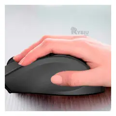 RYBIU IMPORT - Mouse Optimo e Inalambrico Modelo Enkore EKM200 Sprint Negro