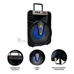 RYBIU IMPORT - Bocina de Sonido Hogareño 15 Pulgadas Y+Post-it Adhesivos