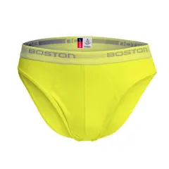 BOSTON - Trusas Hombre Bikini Amarillo