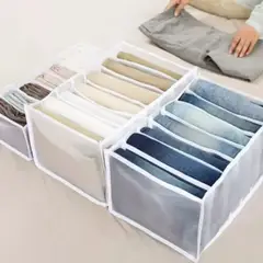 GENERICO - Organizador de buzos pantalones jeans para cajones closet