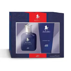 OEM - Set Perfume Hombre Azzurro EDT 100 ml + Shower Gel