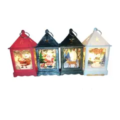 GENERICO - Set de 12 Farolitos navideño con luz led