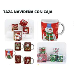 GENERICO - PACK DE 4 TAZA DE NAVIDAD