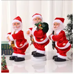 GENERICO - Papá Noel Con Música Bailarín Para Decoración o Regalo