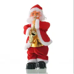 GENERICO - Papa Noel bailarín santa musical navideño de viento