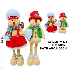 GENERICO - GALLETA DE JENGIBRE PATILARGA 50CM - UNIDAD