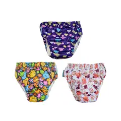 GENERICO - Pañal Ecológico Entrenamiento Bebe x 3 Unid (12 a 22 Kilos)