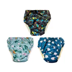 GENERICO - Pañal Ecológico Entrenamiento Bebe x 3 Unid (12 a 22 Kilos)