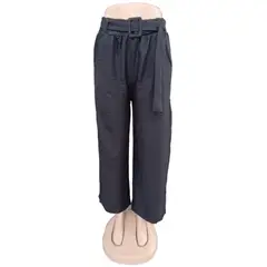 GENERICO - PANTALONES DE MUJER TELA CON CINTURON