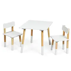 DIBA MUEBLES - Juego de Mesa y Silla Infantil Apollo