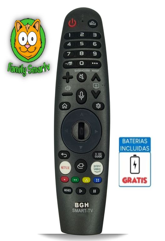 Control Magic Universal para Tv JVC Webos Smart Tv