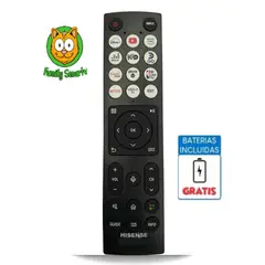 GENERICO - Control Remoto Para Hisense Smart 2024 + Pilas