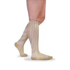 QUALITY PRODUCTS - Medias de Compresión S-M color Beige - Sankom Light Socks