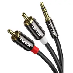 UGREEN - Cable de Audio 3.5mm a RCA 5m Adaptador AV116 - 10591