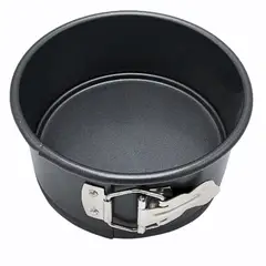 TIGERBEE - MOLDE PARA PASTEL DE ACERO ALUMINIZADO ANTIADHERENTE DE 15 CM