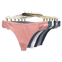 BLWOENS - Pack 6 Calzon Mujer - Verde