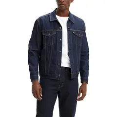 LEVIS - Casaca Hombre Cuello en Punta Azul Oscuro