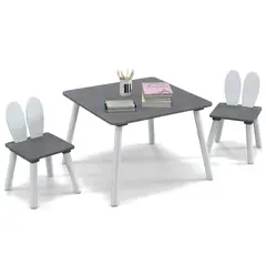 DIBA MUEBLES - Juego de Mesa y Silla Infantil Yoyo Bicolor