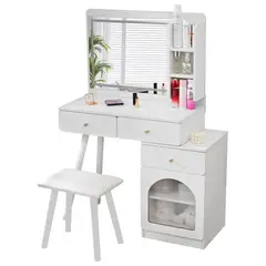 DIBA MUEBLES - Tocador Exclusivo con Asiento Ginavi -