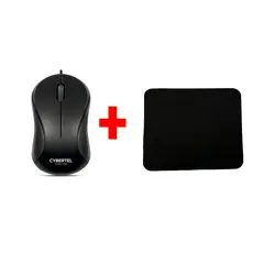 CYBERTEL - MOUSE ALAMBRICO + GRATIS UN PAD MOUSE