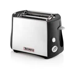 THOMAS - Tostadora TH-120 de 2 Panes 800 watts