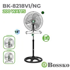 BOSKO - VENTILADOR Bossko 3 EN 1 BK-8218VI NG / NEGRO