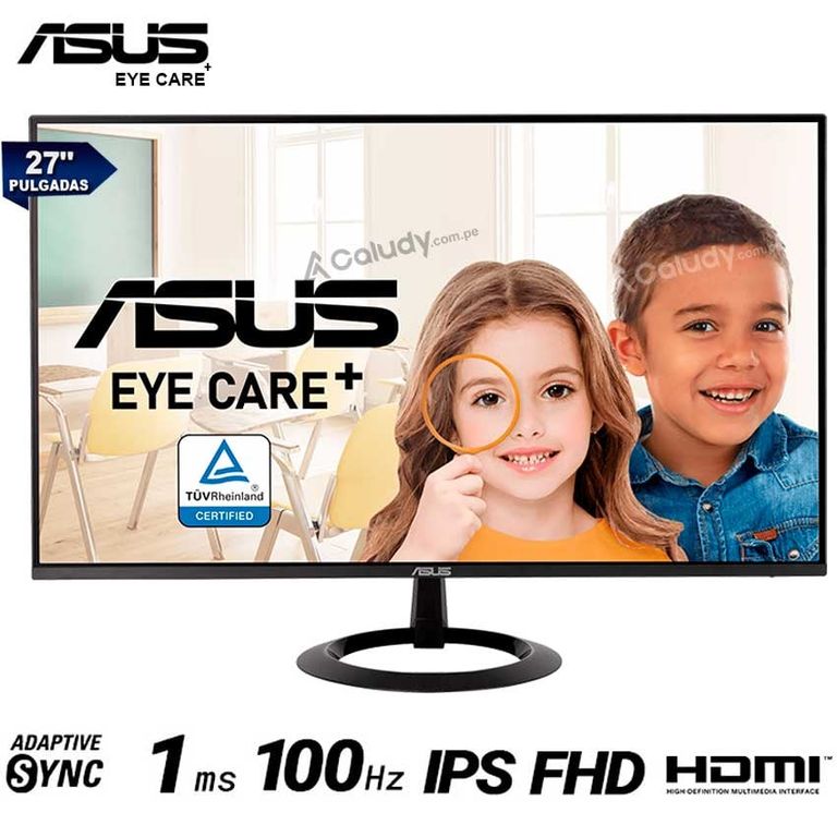 Monitor Gamer VZ27EHF Eye Care Ultra Slim 27 IPS FHD 100Hz 1ms