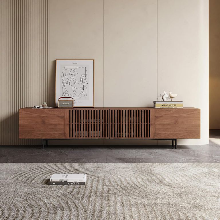 Mesa de tv Minimalista Namura color Marrón