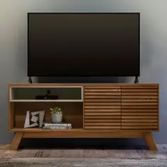 TU MESITA - Mesa de TV Multiusos Nico color Marrón