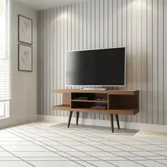 TU MESITA - Mesa de TV Vintage Memphis color Marrón