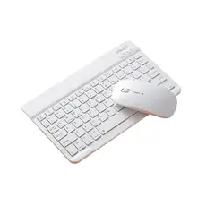 GENERICO - Kit Teclado y Mouse Bluetooth para Android iOS Windows
