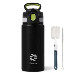 FJBOTTLE - - Botella de acero con tapa de tritán 720ml - Negro