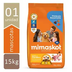 MIMASKOT - ADULTOS RZ MG CORDEROCEREALES 15 KG