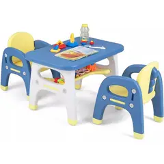 PERU IMPORTACIONES - MESA INFANTIL CON 2 SILLAS PARA NIÑOS