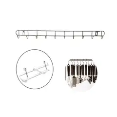 GENERICO - Organizador colgante Utensilios Cocina Baño Soporte 10 Ganchos