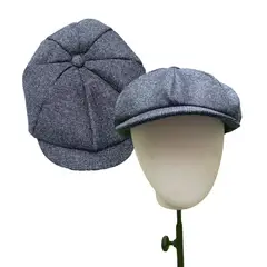 KAST PE - Boina Beck New Winston Azul Talla L - Gorra para Hombre