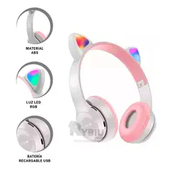 RYBIU IMPORT - Orejeras Funcional para Musica Plomo Y+Banderitas Adhesivas