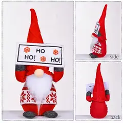 GENERICO - Gnomo Muñecos de Navidad Ho Ho Ho