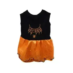 GENERICO - Disfraz Halloween para mascotas perros y gatos Bruja talla 3