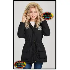 ARMY COLLECTION - Abrigo para Mujer Moda Coreana Parka