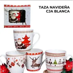 GENERICO - PACK DE 4 TAZA DE NAVIDAD