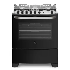 ELECTROLUX - Cocina Freestanding a Gas con 5 Quemadores Triple Llama 76USM