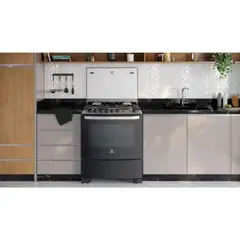 ELECTROLUX - Cocina Freestanding a Gas con 5 Quemadores 76USM