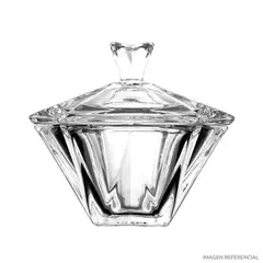 INSPIRA - Bombonera decorativa de vidrio elegante