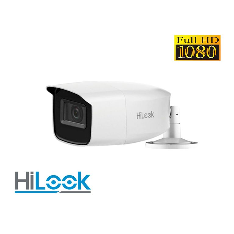 Cámara de Seguridad Hilook Tubo Varifocal Analogica Full HD IR hasta 40M IP66