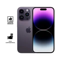 IPhone 14 PRO 128 GB I Reacondicionado grado A I color: Morado
